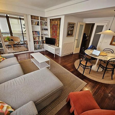 Amplio Piso En La Playa De 135 M2 Con Garaje Apartment Zarautz Luaran gambar
